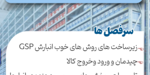 روش های خوب انبارداری در صنعت غذا (GSP)